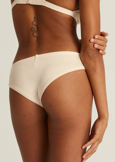 Brazilian cut undies CHEEKY BASE- blush - woron